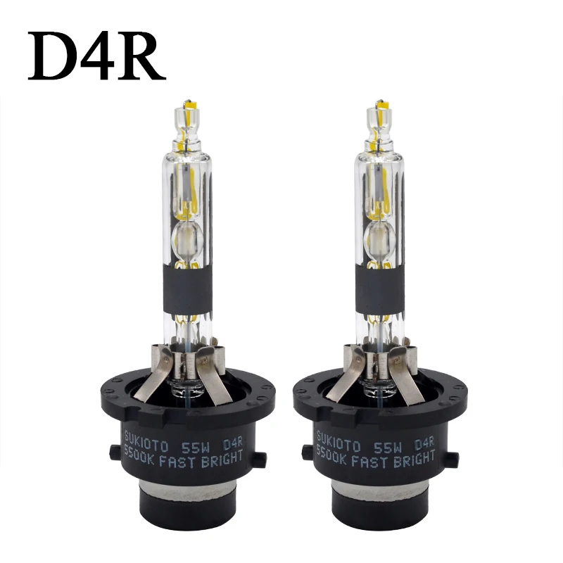 SUKIOTO 2PCS Super Bright 5500K Xenon D2S D4S HID Headlight Bulb 35W 55W D2R D4R Xenon Bulb Lamp HID Light For Car (9)