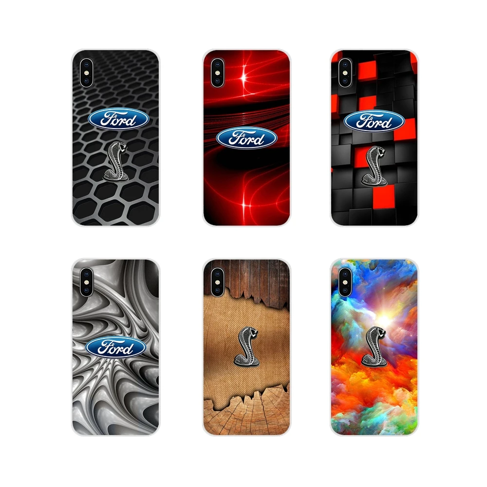 Чехлы для телефонов Huawei Honor 4C 5C 6X 7 7A 7C 8 9 10 8C 8S 8X 9X 10I 20 Lite Pro car Ford Mustang | Мобильные