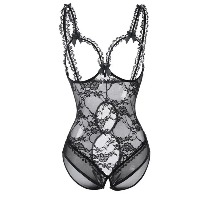 Sexy Open Bra Doll Assembly Nipple Stickers Sexy Lingerie Teddy Bear Ladies Erotic Lingerie Erotic Exotic Costume Dress Pajamas