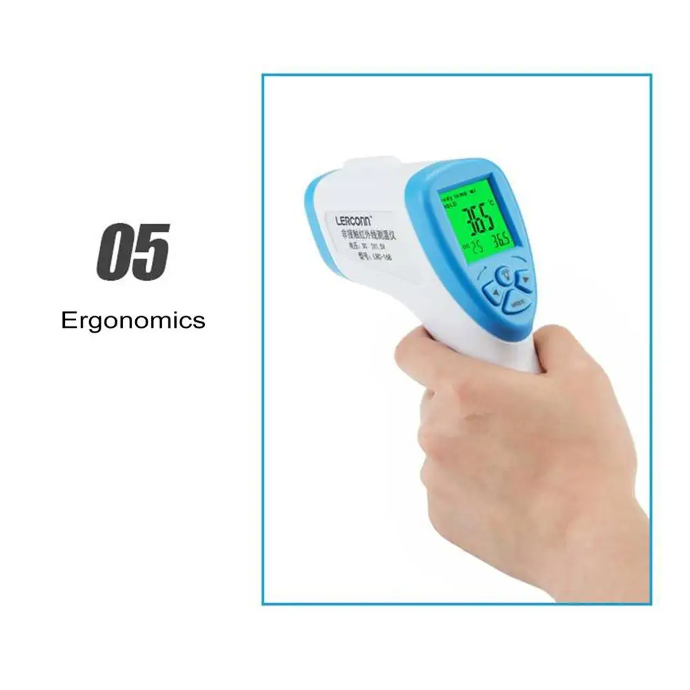 

Handheld Infrared Thermometer High Precision Portable Thermometer Home Non-Contact Infrared Thermometer