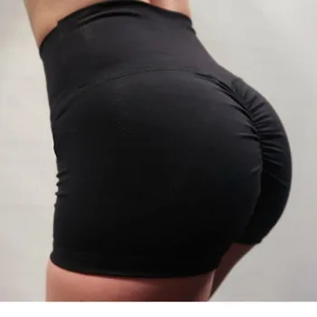 

Women Summer Shorts Vintage High Waist Sexy Biker Shorts Short Feminino Cotton Neon Green Black Shorts Sweatpants 2020