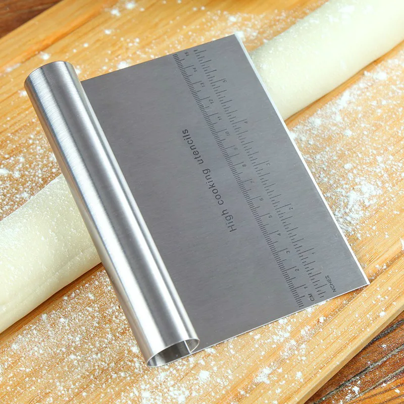 Нержавеющая сталь скребок для теста резак инструменты для выпекания скребок для теста для пиццы резак инструменты для резки торта кухонные аксессуары