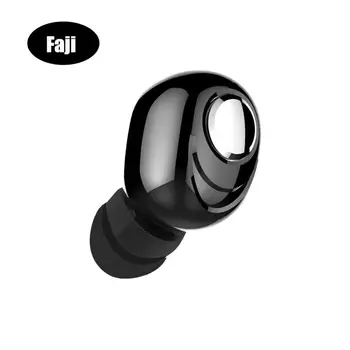 

Bluetooth Earpiece, V5.0 Mini Wireless Earbud Earphone Single in-Ear Earplugs with Microphone Smallest Invisible Earbuds