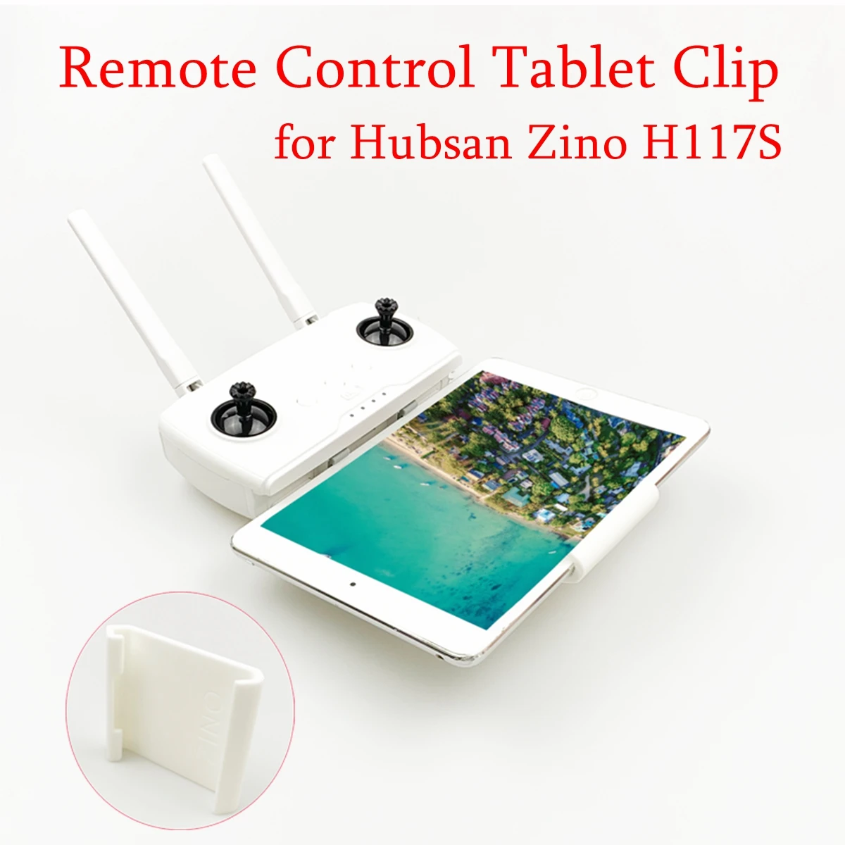 

Hubsan Remote Control Mobile Large Screen Tablet Monitor Extension Holder Bracket Mount Clip Stand for Hubsan Zino H117S Drone