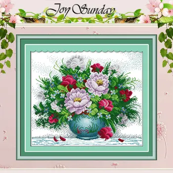 

Amaranthine Roses Patterns Counted Cross Stitch 11CT 14CT Cross Stitch Set Wholesale Cross-stitch Kit Embroidery Needlework