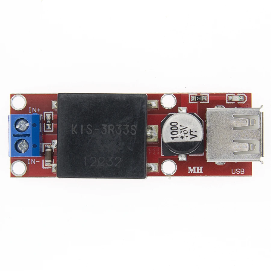 

5V USB Output Converter DC 7V-24V To 5V 3A Step-Down Buck KIS3R33S Module KIS-3R33S