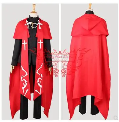 Male Аниме Fate Apocrypha Amakusa Shirou Tokisada Косплей Костюм Shirou Kotomine Cos платье H - Цвет: Male