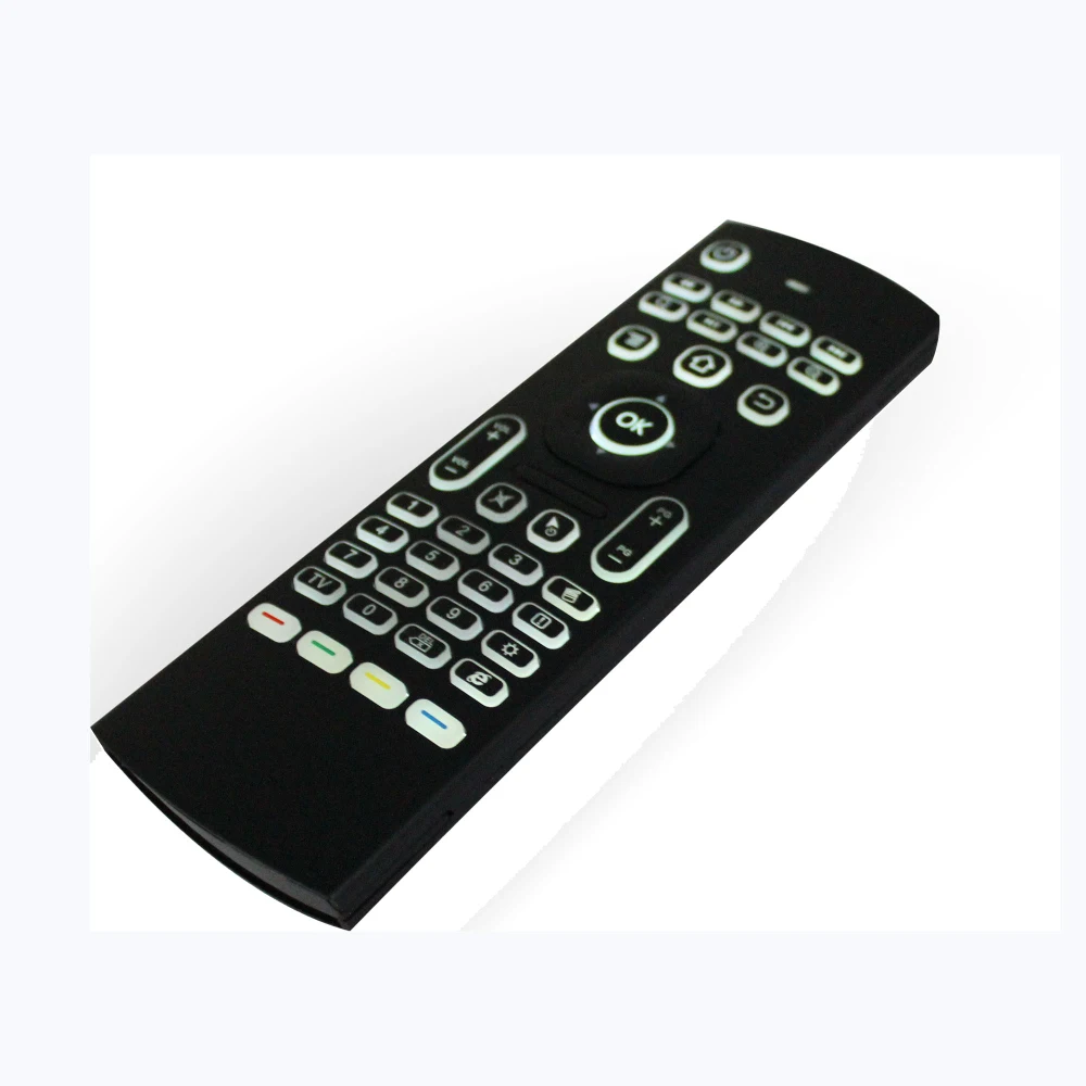 Клавиатура с подсветкой и радиочастотным пультом MX3 Air mouse с микрофоном IR Learning для Android tv Box Wins PC IP tv
