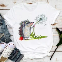 Woman-T-Shirt-Female-Hedgehog-With-Dandelion-Tshirts-Loose-Spring-2021-New-Summer-Tops-Shirt-Easy.jpg