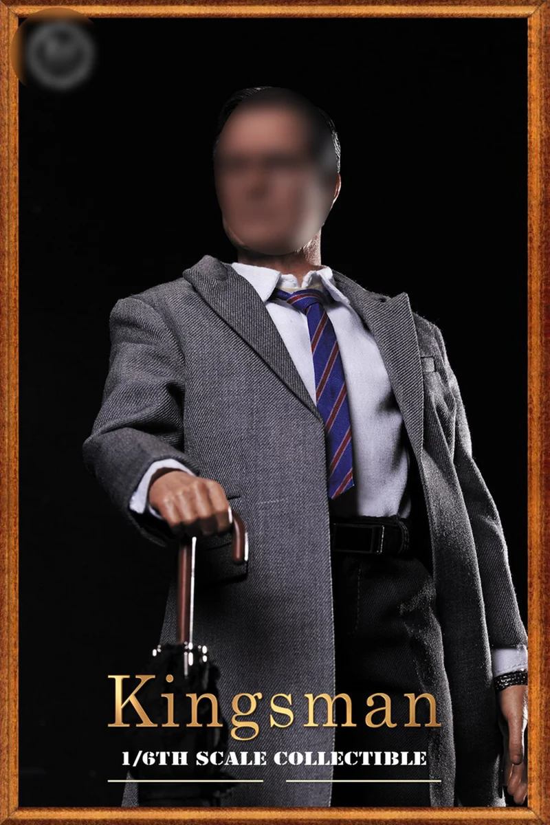 1/6th мужской золотой агент Бонд 007 KINGS костюм человек + ветровка без кожаные туфли