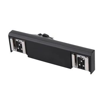 

Dual Hot Shoe Flash Speedlite Light Bracket Splitter for Nikon D750 D7200 D7100 D7000 D800 D810 D600 DSLR Camera Camcorder