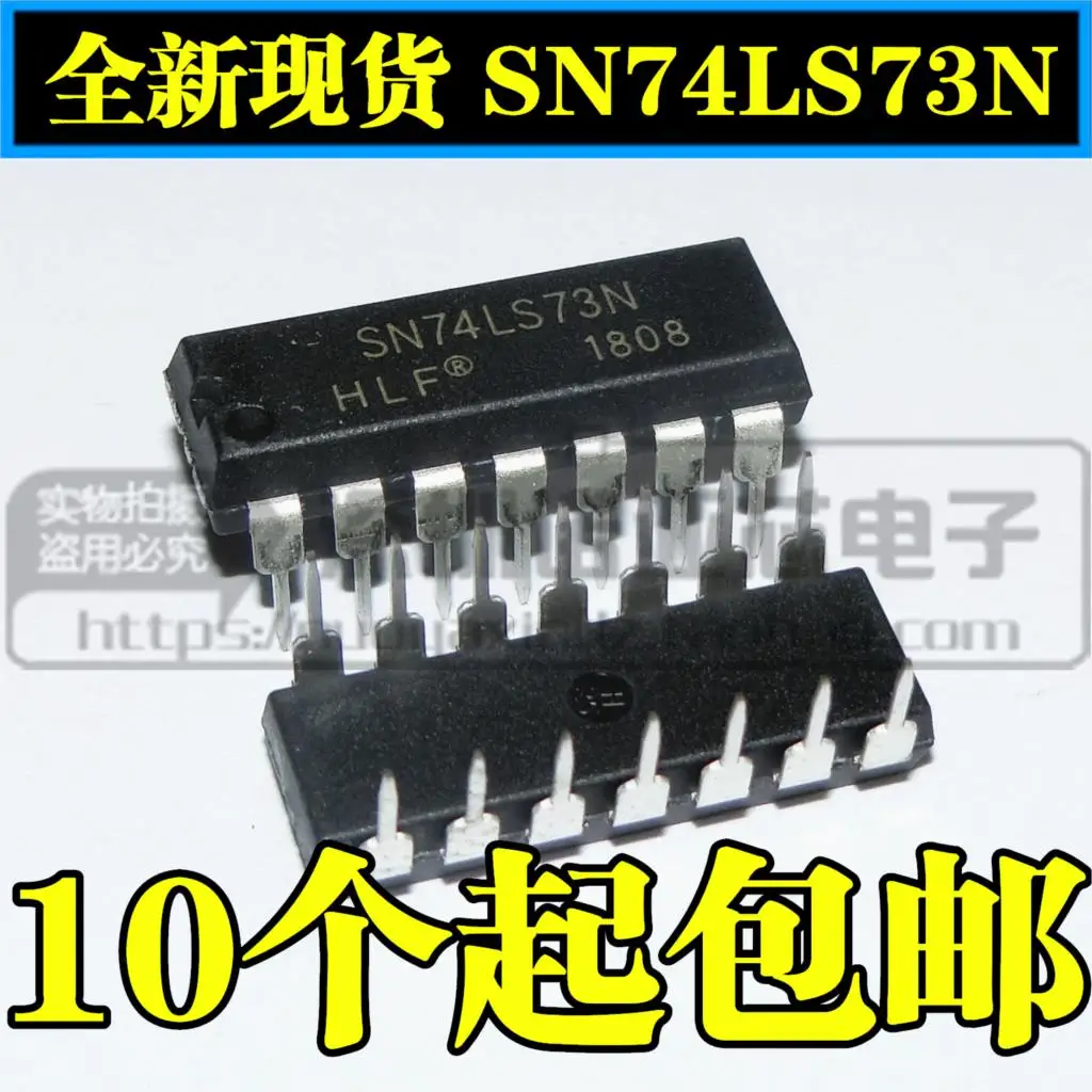 10 шт./лот | логический триггер SN74LS73N 74LS73 DIP-14