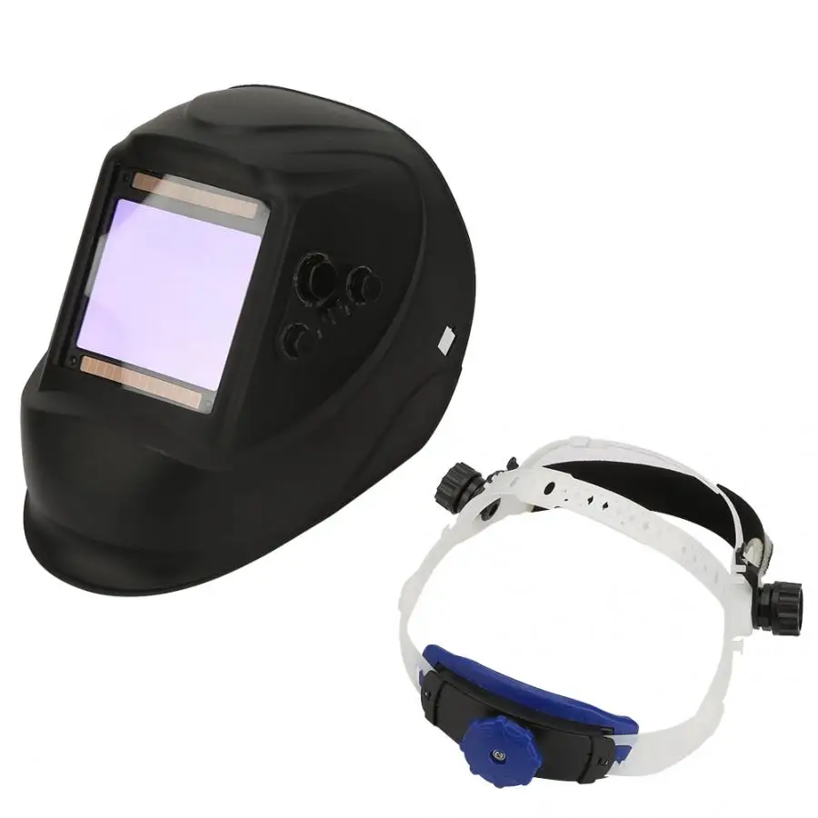 

Big View Area 4 Arc Sensor DIN5-DIN13 Solar Auto Darkening TIG MIG Welding Mask Welder Helmet Welding Cap High Quality