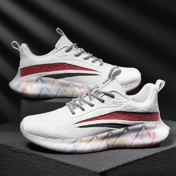 

Shoes Men Light Casual Shoes Popcorn Bottom Comfort Anti Slip Wear-resistant Sneakers Men High Quality Outdoor Walking Footwear