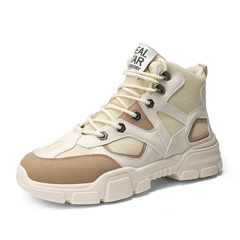 

Autumn Extra Large Martin boots men's fashion 45 fat large 46 men's work clothes snow boots high top winter cotton shoes 47