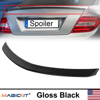 

MagicKit Gloss Black Rear Boot Spoiler Wing AMG STYLE Fit for Mercedes Benz Class W204 SALOON 4 DOOR 2008-2014