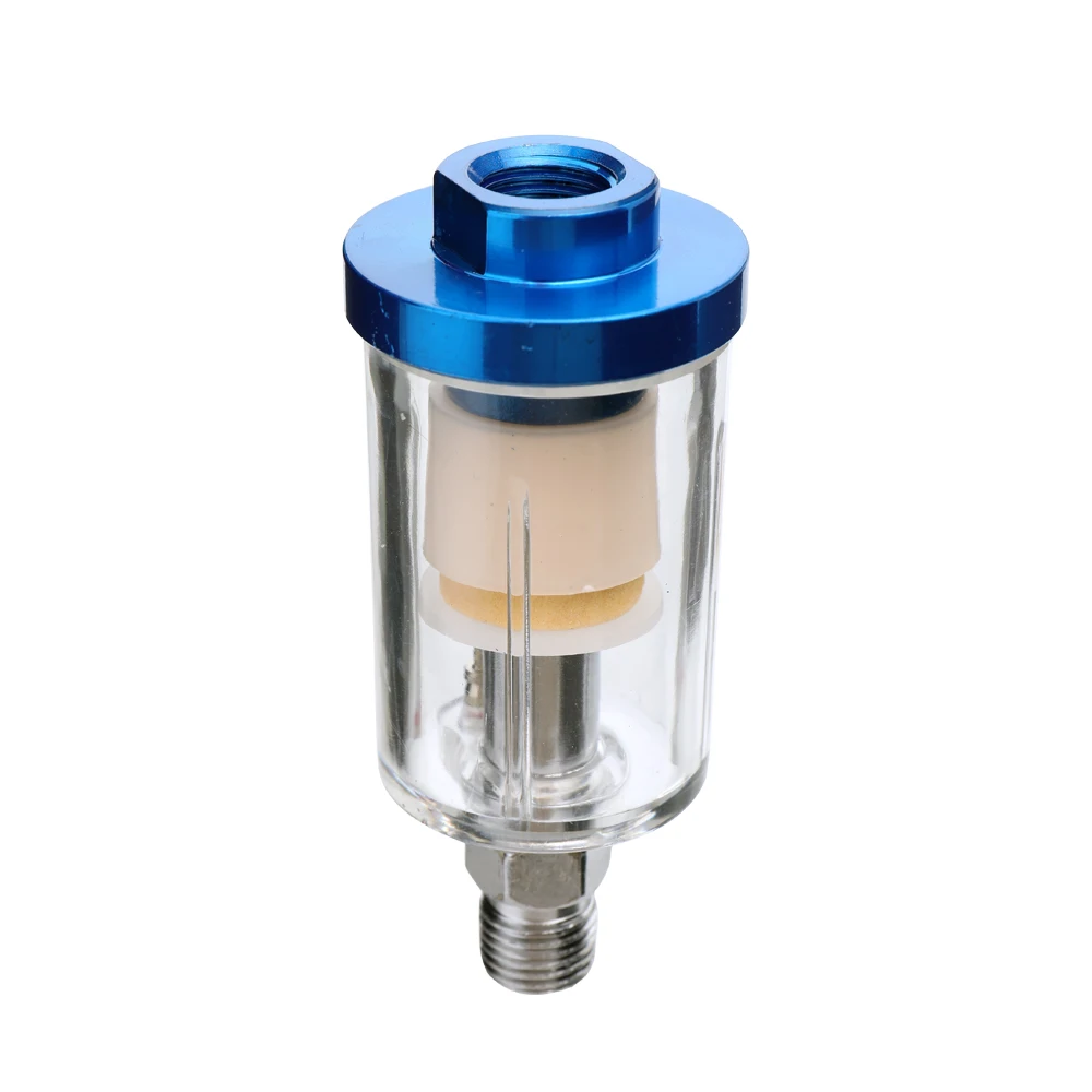 

Pneumatic Paint Spray Machine Decantor Effective Filtering Oil-water Separator Nozzle 1/4 Automatically Drain Small Tail Lattice