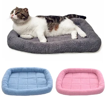 

Hot Warm Soft Cotton Puppy Kennel Crate Cat Bed Washable Cushion Mat for Pet Dogs MDD88