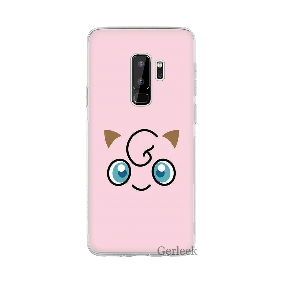 H10 Чехол для телефона для samsung Galaxy M10 M20 M30 M40 S6 S7 край S8 S9 S10 S10e Plus Note 8 9 S3 S4 S5 твердый переплет «Пикачу», красивый - Цвет: H10