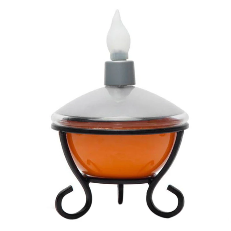 

Solar Kerosene Lamp European Retro Candlestick Candlelight Dinner Table Lamp Waterproof Adjust Brightness Solar Lamp for Outdoor