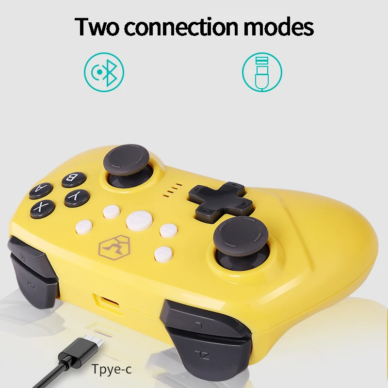 Мини Bluetooth беспроводной игровой контроллер для NS Switch/Switch Lite Host Joypad Gamepad