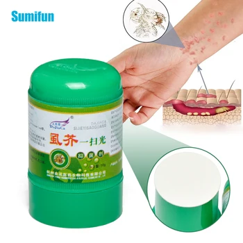 

SMF 1pcs Herbal Scabies Cream For Pubic Body Lice Mite Underarm Intimate Body Pruritus Dermatitis Antibacterial Ointment 10g