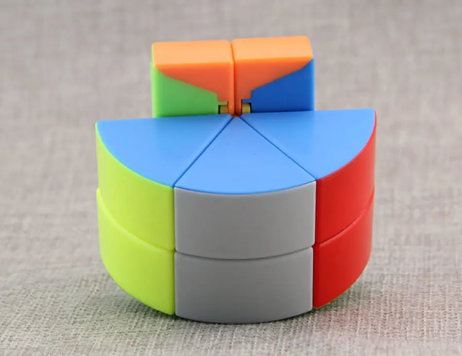 Высокое качество, JSYouPin цилиндр, 2x2x2, волшебный куб, 2x2, скоростная головоломка, рождественский подарок, идеи, детские игрушки для детей