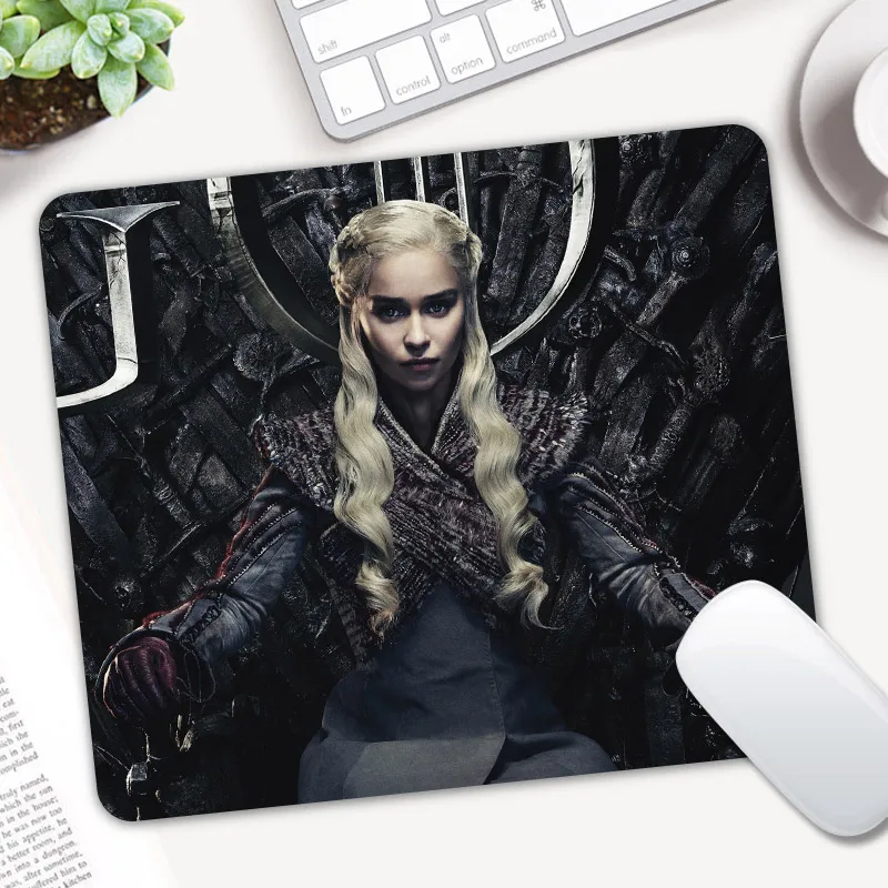 

Daenerys Targaryen Desk Keyboard Mice Mat Gaming Mouse Pad Game of Thrones Game Computer Mousepad