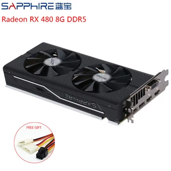 

SAPPHIRE Radeon RX 480 Graphics Cards AMD Gaming PC Video Card GPU Computers Video Card Used Cards RX480 256bit 8GB GDDR5 Gaming
