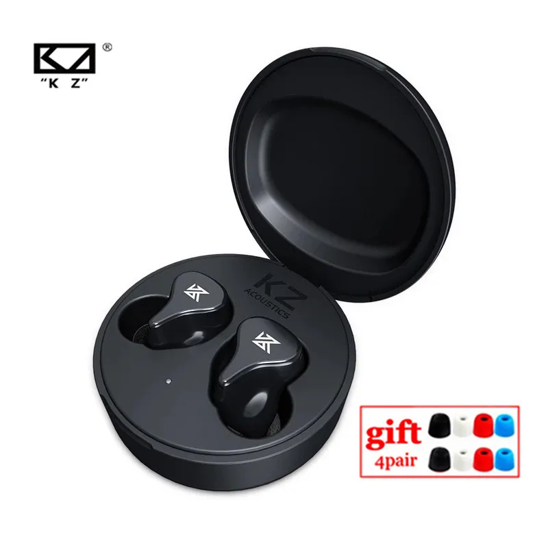 Спортивные TWS-наушники KZ Z1 PRO/Z1 Bluetooth-наушники 5 2/5 0 динамические Игровые наушники с
