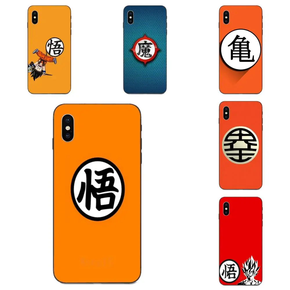 Dragon Ball Z Goku Kanji Черепаха Логотип для Galaxy A10S A20S A2 Core A30S A40S A50S A70S A90 5G M10 M30S M40 Note 10 Plus |