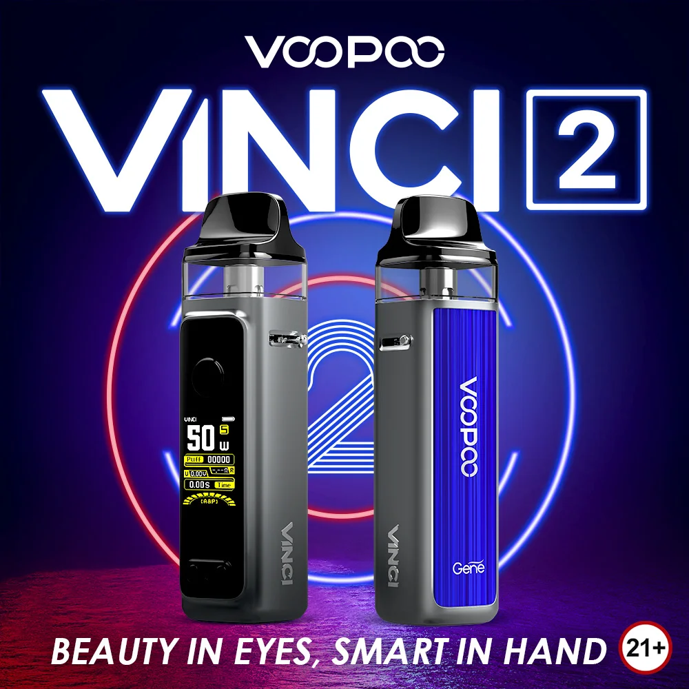Tanie VOOPOO VINCI 2 Pod zestaw z modem 50W 6.5ml wkładem o 1500mAh sklep