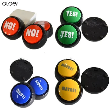 

1PC Led Function Talking Button with Learning Resources Answer Buzzers Learning Taking Gifts Interactive Toy 4