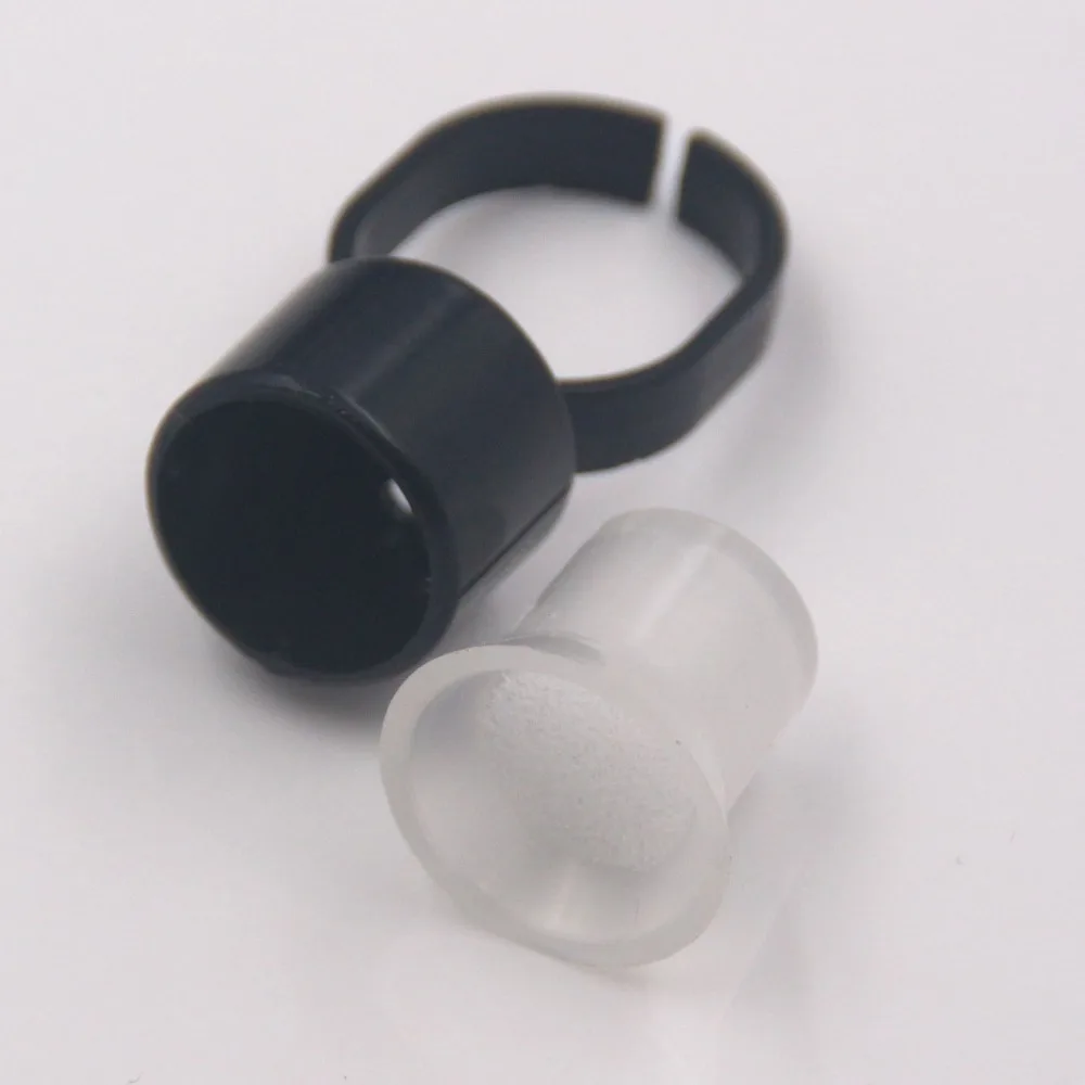

100pcs Tattoos Supply Ring Cup Tools Microblading Pigment Holder Permanent Makeup Disposable Tattoo Ink Cups With Sponge