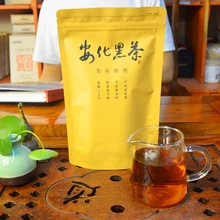 Anhua черный чай 50 г золотой цветок пышный суп цвет красный и желтый яркий