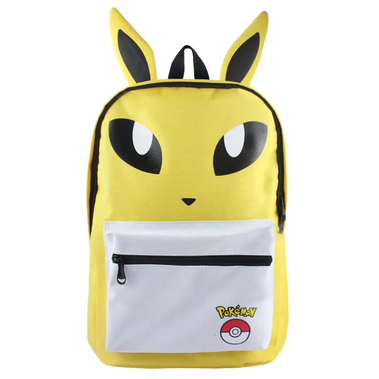 Pocket Monster Pokemon Umbreon eevee Leafeon Sylveon, рюкзак в форме уха, мультяшная Холщовая Сумка на плечо, 14 стилей