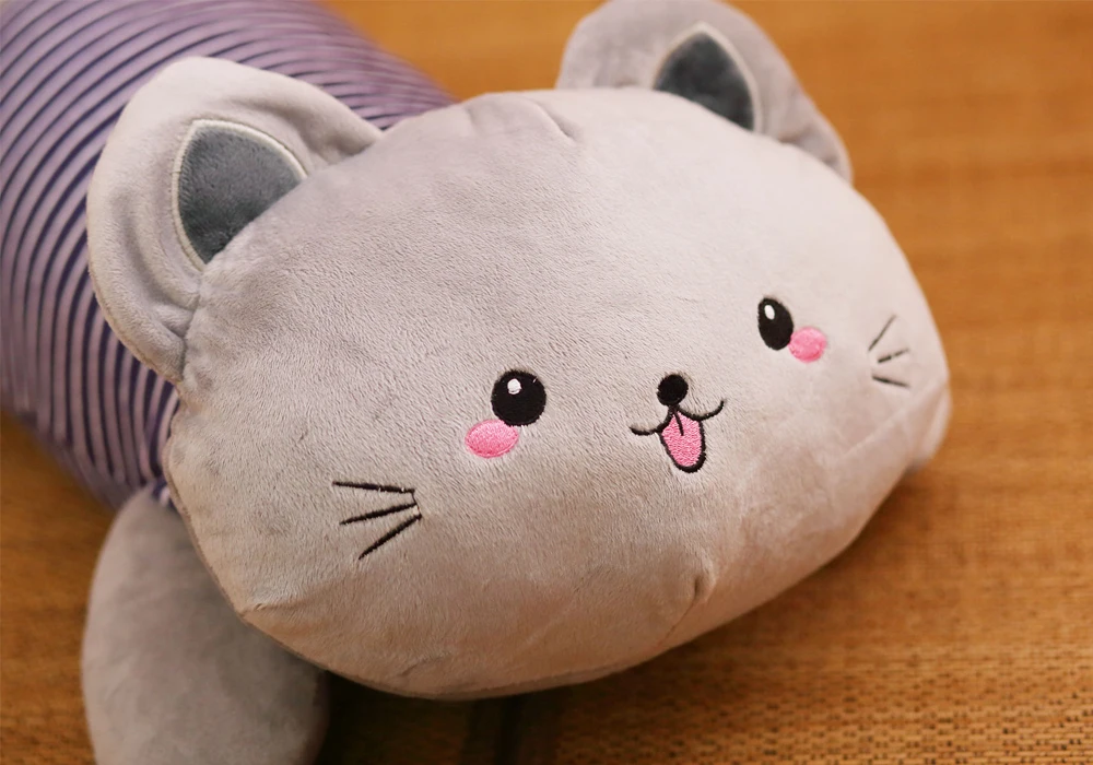 Большой кот плюшевая кукла игрушка котенок кошка мягкие животные кукла мягкая подушка с игрушки-одеяла для детей детские подарки на день рождения