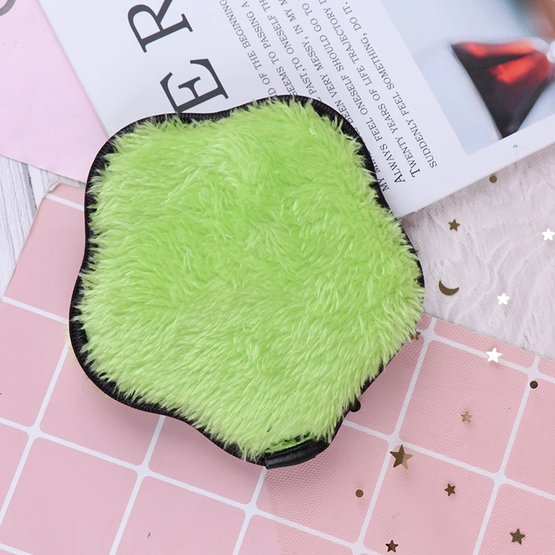 1PC Reusable Cleansing Cloth Pads Soft Microfiber Makeup Remover Towel Face Cleaner Plush Puff Foundation Face Skin Care Tools