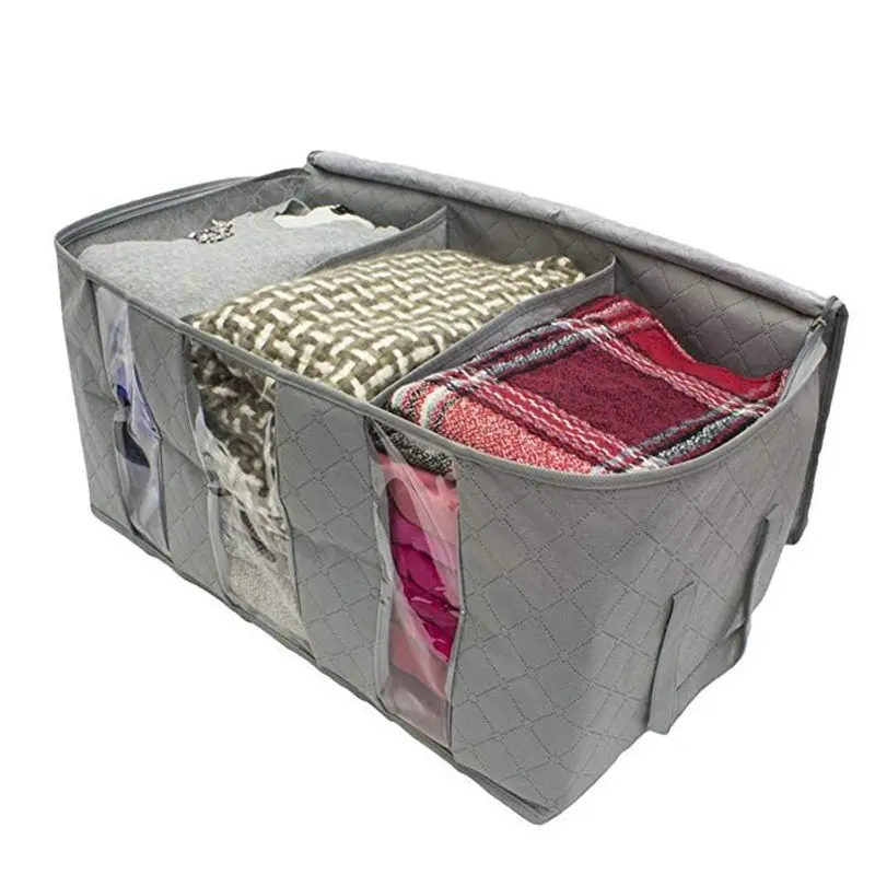 3 шт. сумки для хранения одежды толстые складные ящики-органайзеры для хранения одежды