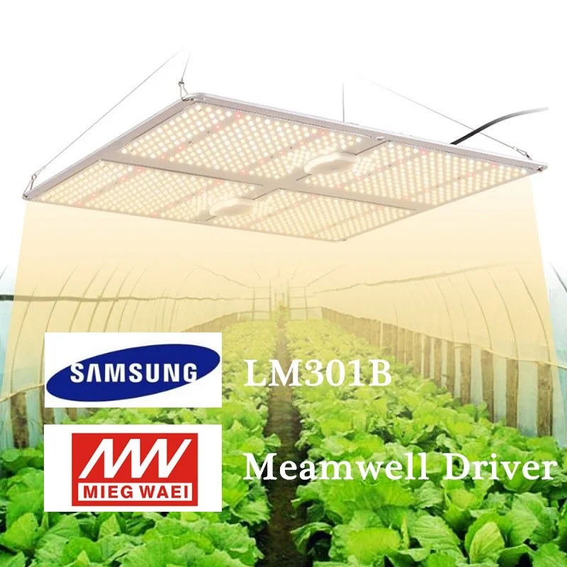Светодиодная лампа полного спектра для выращивания растений 110 Вт 220 450 Samsung LM301B