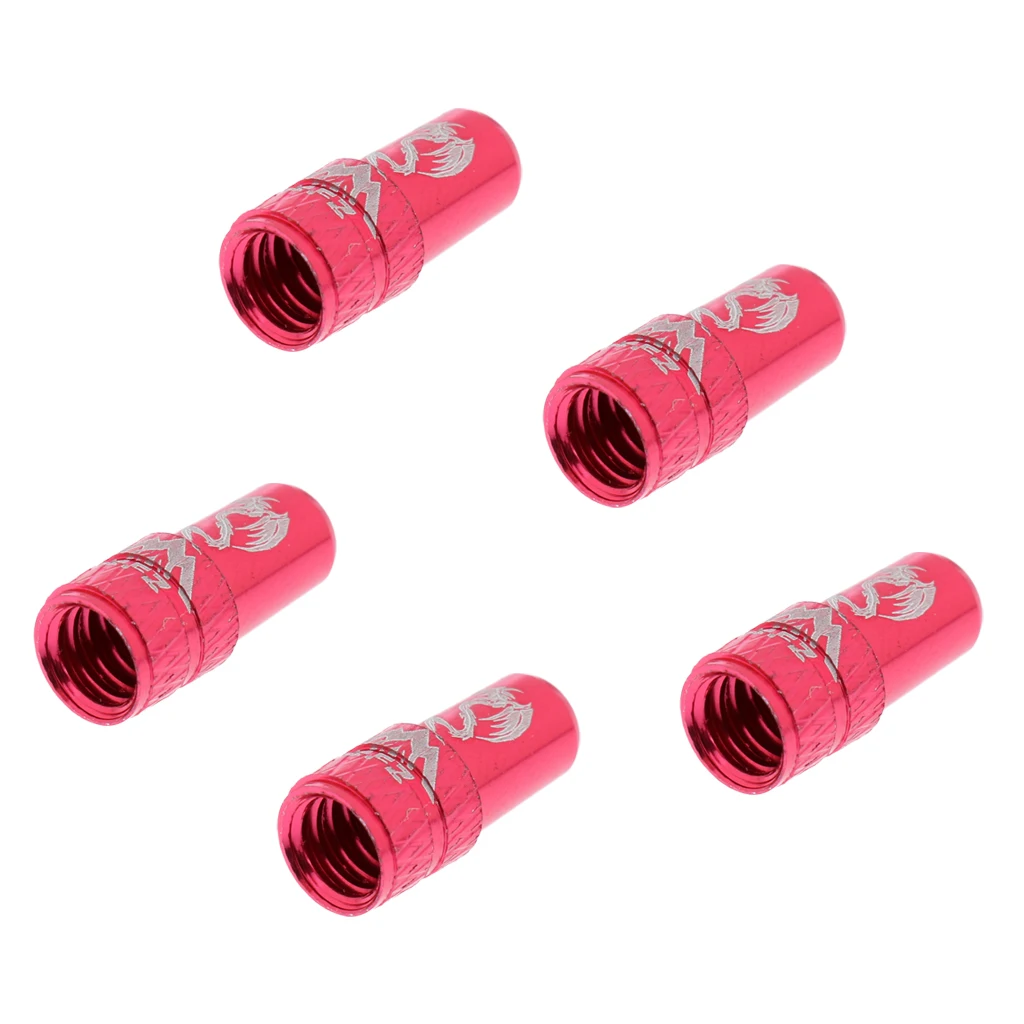 Red Нежный Велосипед Presta запорные колпачки MTB велосипеда алюминиевый Клапан Пылезащитный Колпачок колпачки Presta запорные колпачки велосипедные аксессуары - Цвет: Red