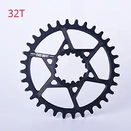 Пройти QUEST SRAM gx xx1 eagle GXP круглый MTB узкий широкий цепной механизм 32 T-38 T велосипедная Звездочка для велосипеда/цепное колесо 3 мм офсетный коленчатый набор - Цвет: 32T
