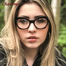 Chashma для подростков, оптические очки, оправа для женщин, кошачий глаз, Spectalces, студенческие модные очки по рецепту