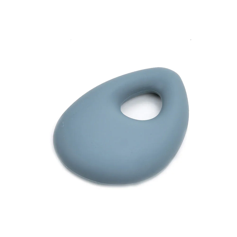 Tear LOFCA 1 шт., детские игрушки-прорезыватели, соска, клипса, цепочка, пищевые силиконовые бусины, подарок для детского душа, мультяшное ожерелье с животными, аксессуары - Цвет: Tear