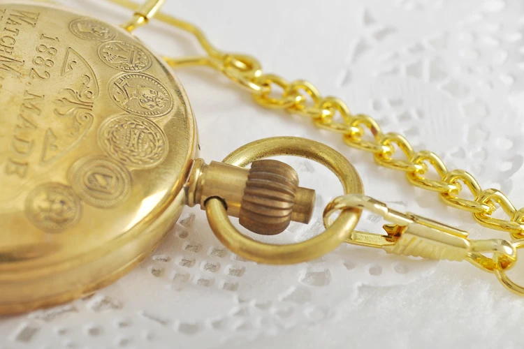 Vintage-Watch-Manufacturers-Style-Copper-Case-Pocket-Watch-with-Chain-Mechanical-Hand-Winding-Top-Quality-Best (5)