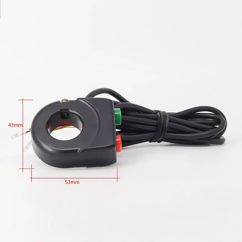 E велосипедный переключатель для управления ebike свет и Рог вход DC 12V 24V 36V 48V для e скутера легко использовать аксессуары для электрического велосипеда