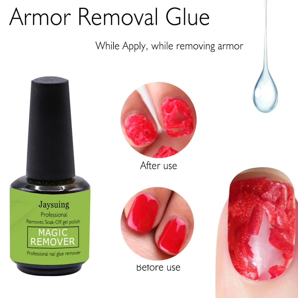 Portable Harmless Fingertips Practical Professional Soak Off Nail Polish Remover Art Sticky Residue Salon Quickly Gel Polish