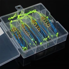 GLEEGLING 4 шт./компл. бомба рыболовный крючок 6 в 1 крючков с бородкой и снасти прочный взрывной набор крючков для 6,#7,#8,#9,#10#11,#12,#13