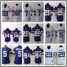 Распродажа, Миннесота s для женщин, плюшевый Bridgewater Stefon Diggs Harrison Smith Adrian Peterson Anthony Barr lady BR-3 Jersey
