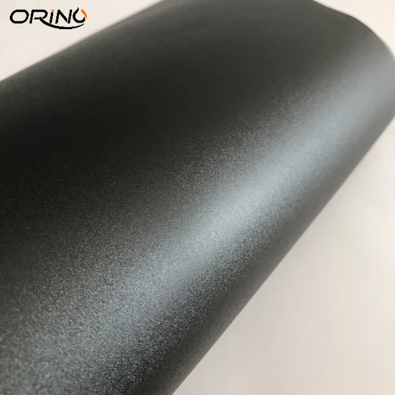 Frosted Black Vinyl Wrap Sticker-5